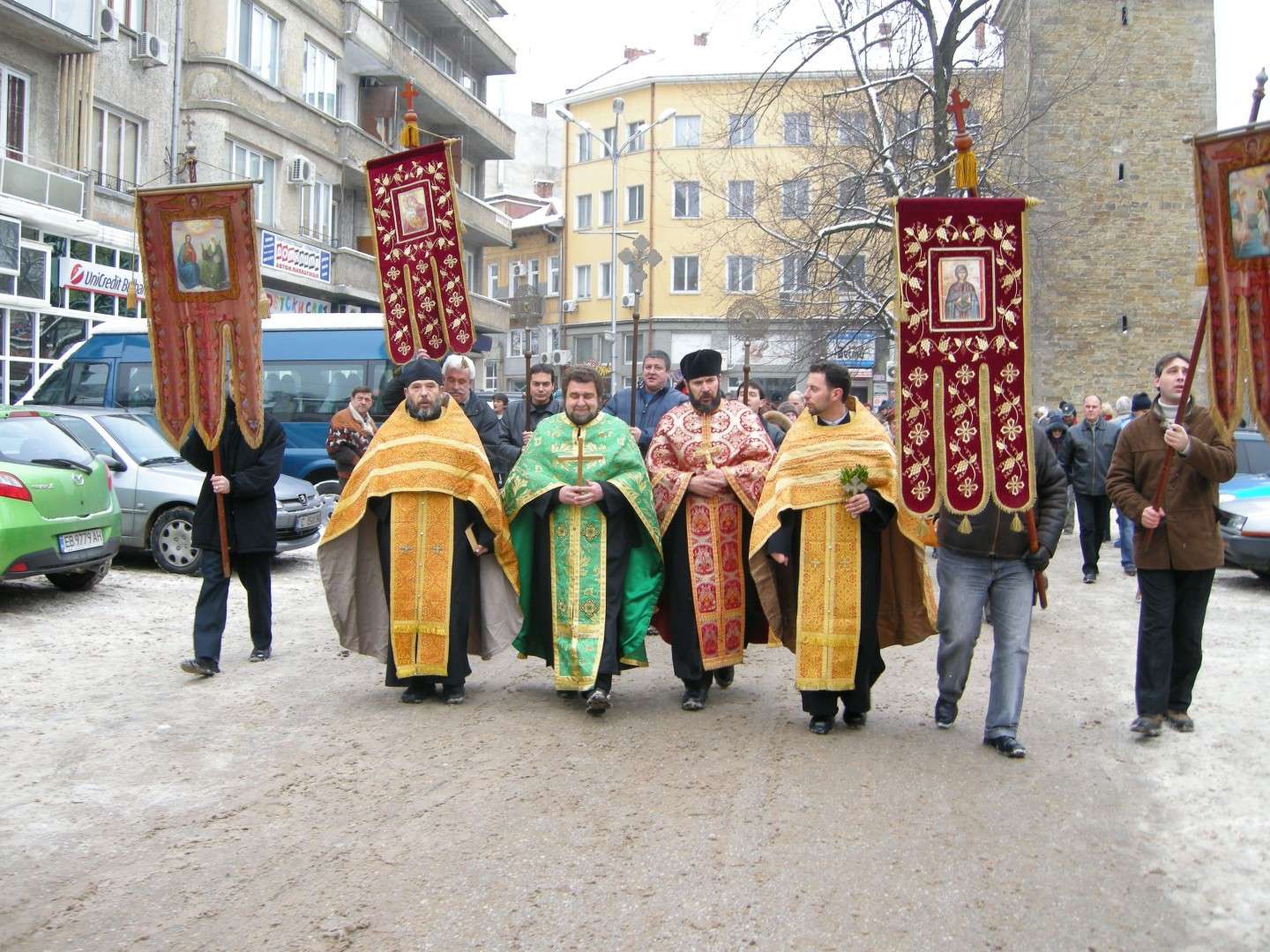 Processione dell'Epifania in Bulgaria