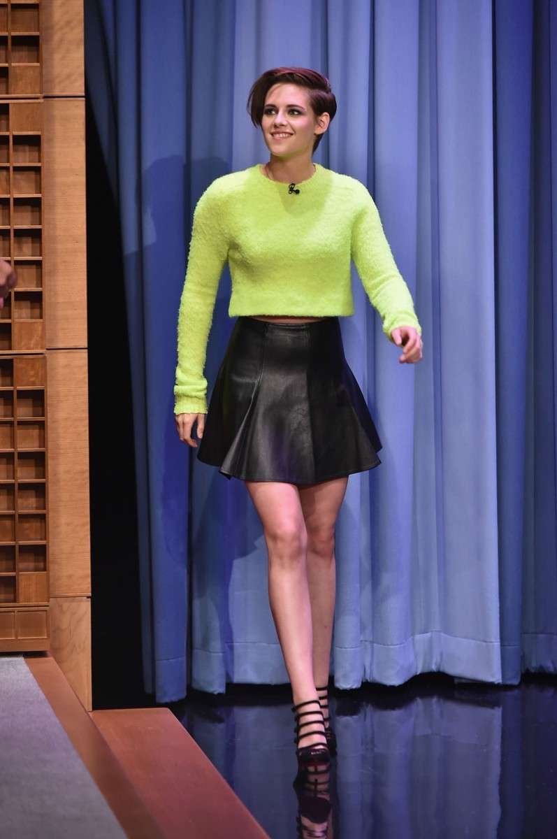 Kristen Stewart al the Tonight show nel 2014
