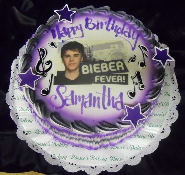Torta Bieber fever