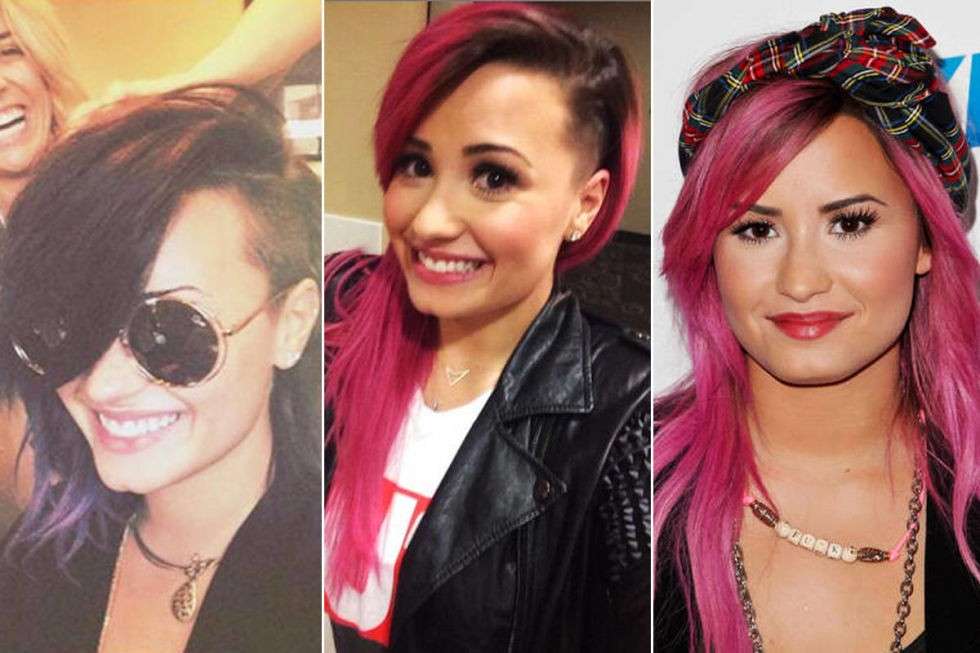 I cambi di look di Demi Lovato