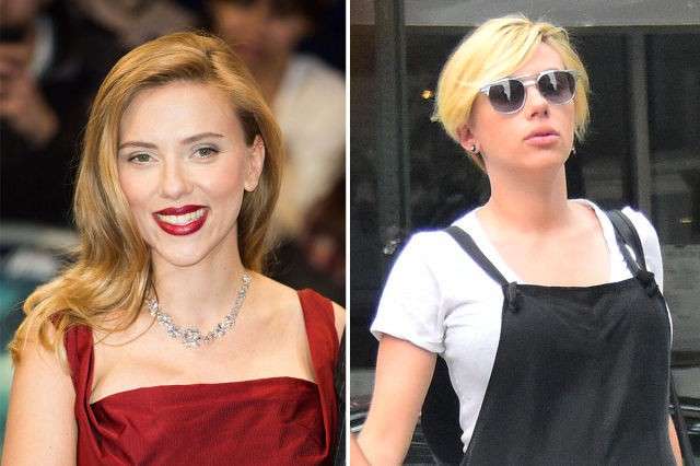 Scarlett Johansson e il suo cambio look