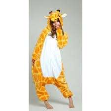 Tuta pigiama con giraffa