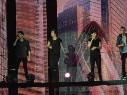 One Direction a Verona - Harry, Louis, Liam e Zayn