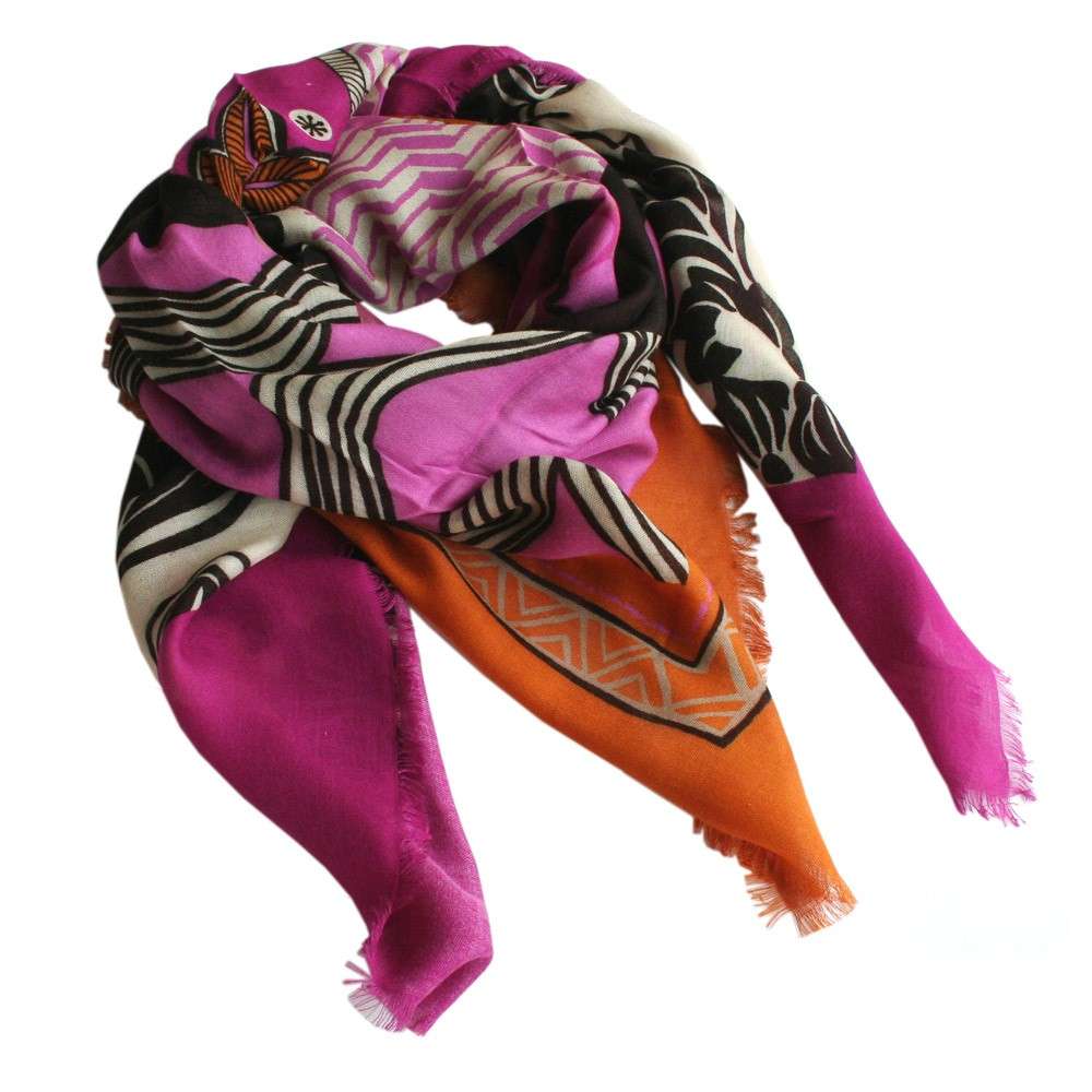 Foulard di seta colorato