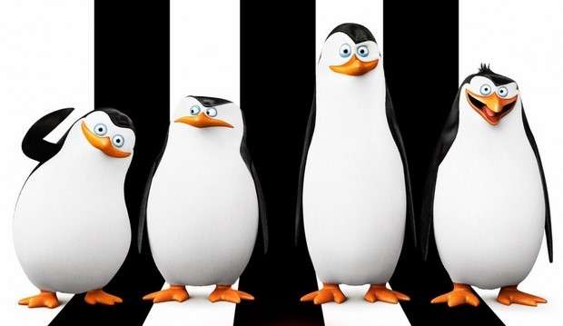 I protagonisti del film i Pinguini di Madagascar