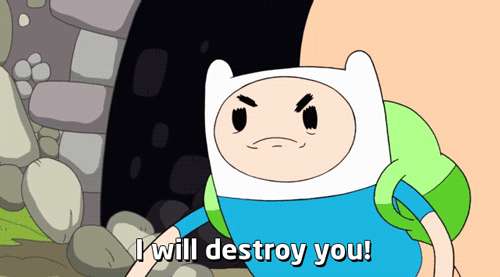 Adventure Time citazioni frasi - 3 distruggere