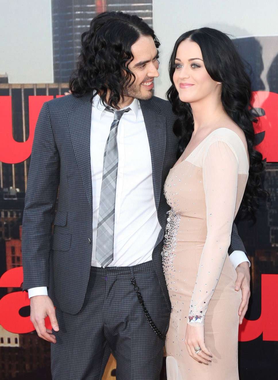 Katy Perry con Russel Brand