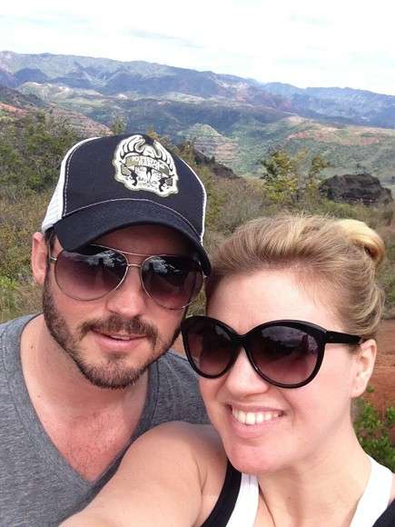 Kelly Clarkson e Brandon Blackstock alle Hawaii