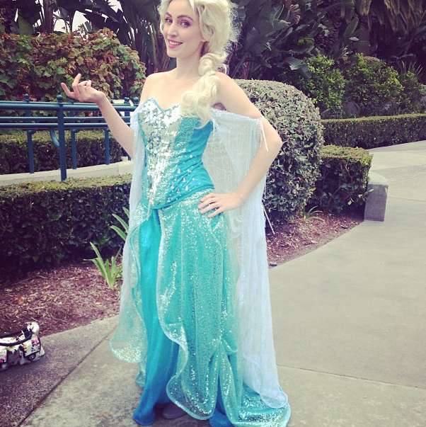 Costume da Elsa di Frozen per Carnevale
