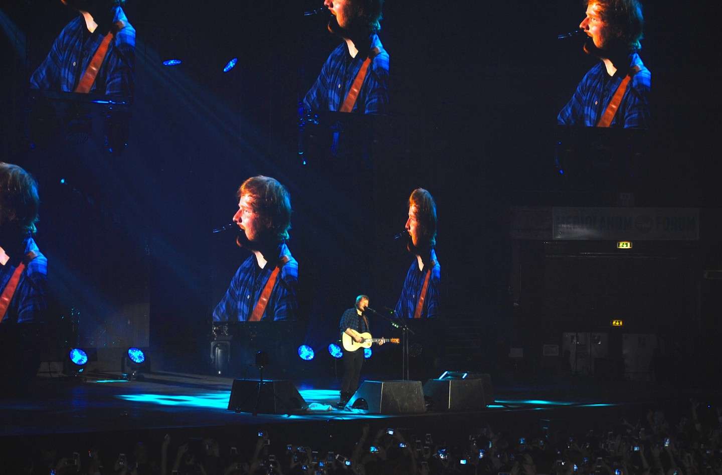 Ed Sheeran al Mediolanum forum