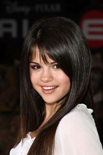 Selena Gomez con la frangia