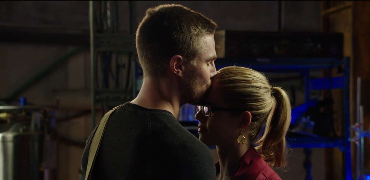 Oliver e Felicity in Arrow