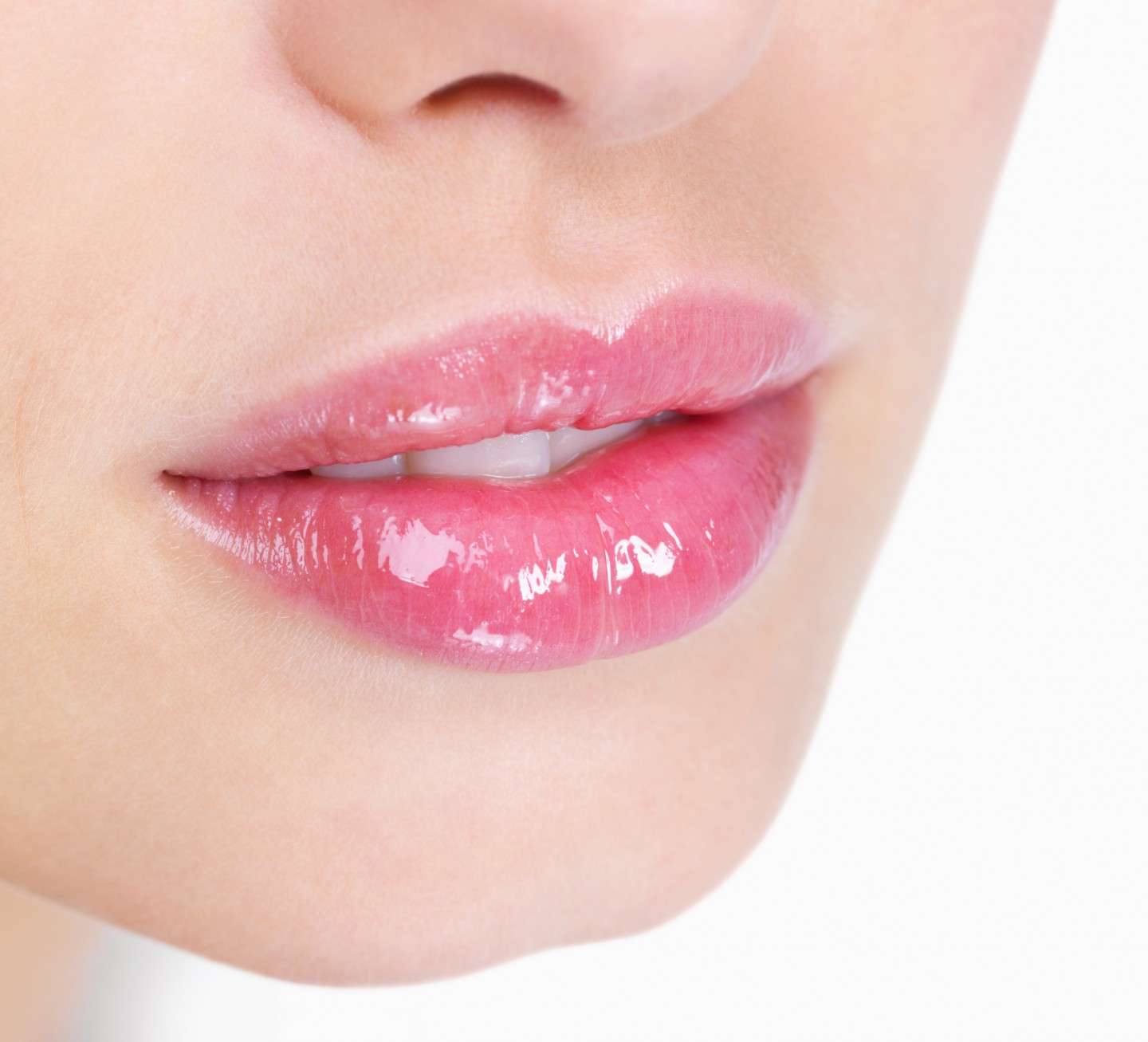 Lip gloss trasparente per un diciottesimo