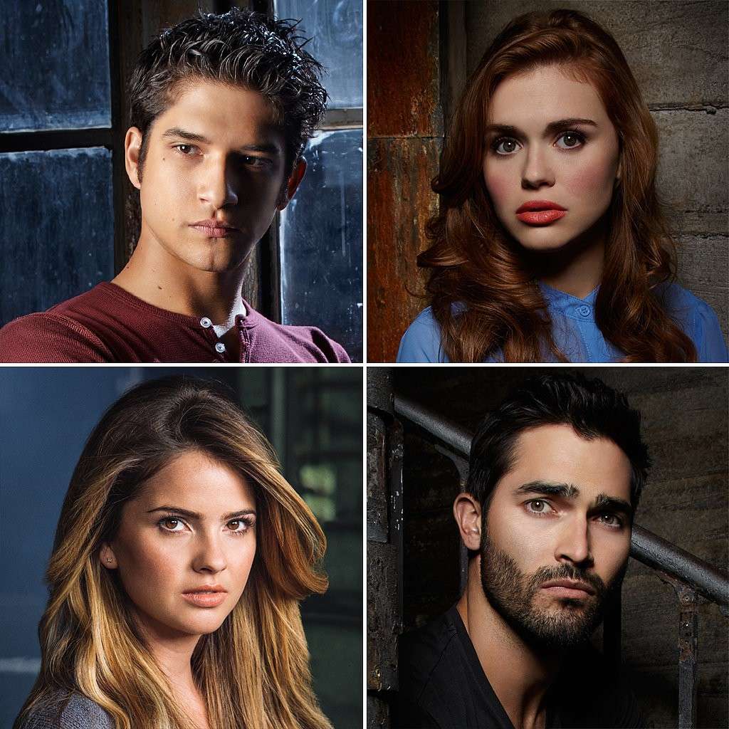 I personaggi di Teen Wolf: Scott, Lydia, Malia e Derek