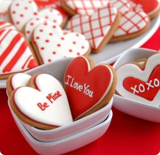 Biscotti degli innamorati per San Valentino