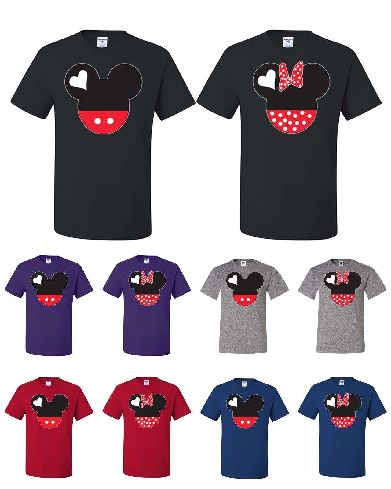 T.shirt di Minnie e Topolino per gli innamorati