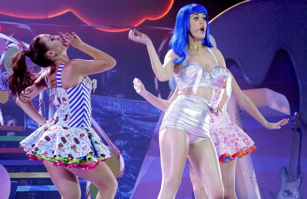 Katy Perry durante un concerto