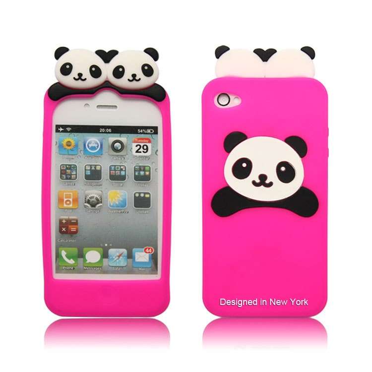 Cover per Iphone con due panda
