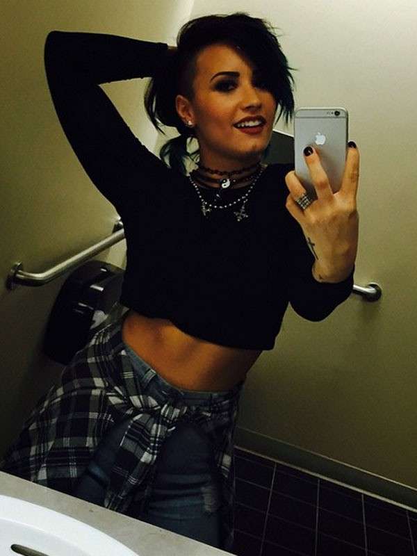 Selfie di Demi Lovato