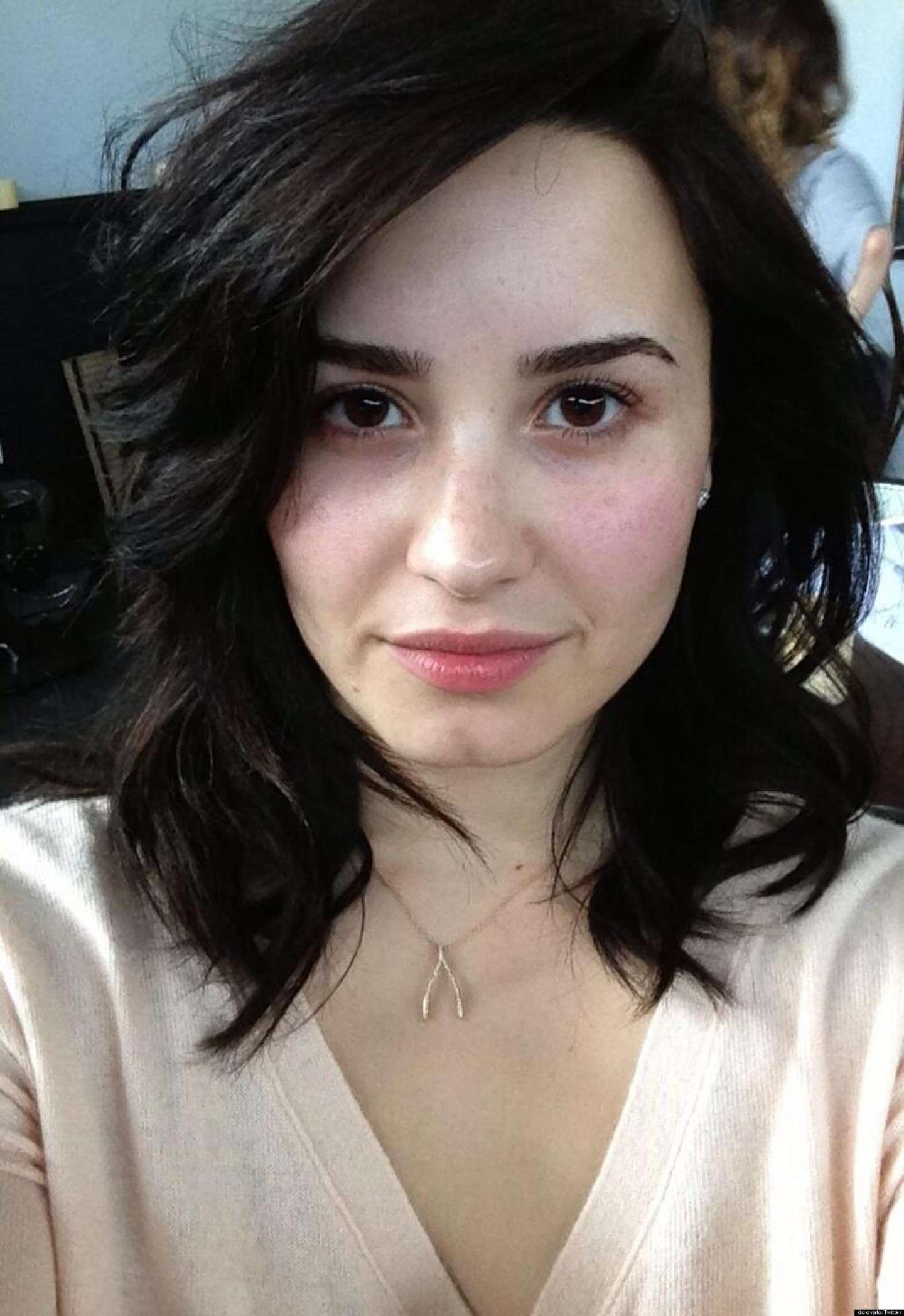 Demi Lovato ed il selfie senza make up