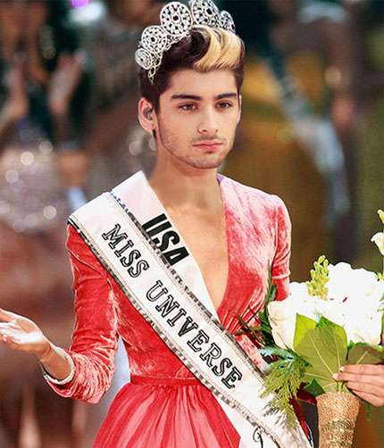 One Direction Zayn Miss Universo