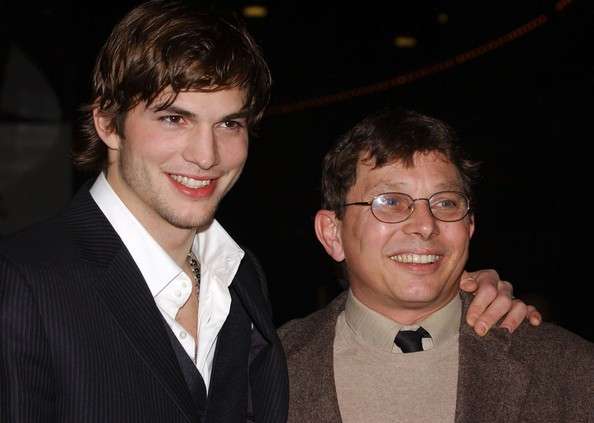 Ashton Kutcher con il padre