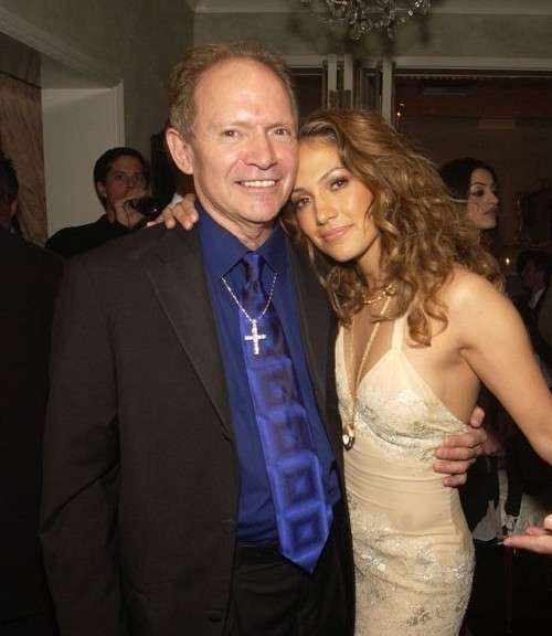 Jennifer Lopez con il padre