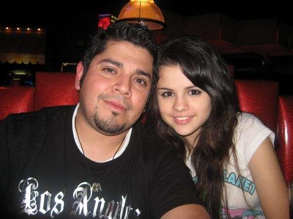 Selena Gomez con il padre