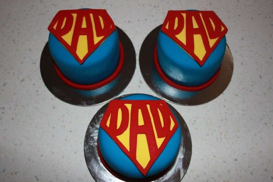 Cupcake con simbolo di Superman