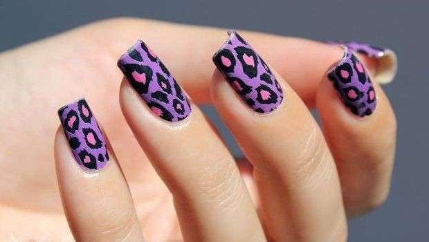 Manicure leopardata