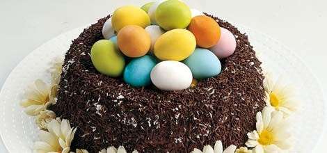 Dolci di Pasqua: nido di cioccolato