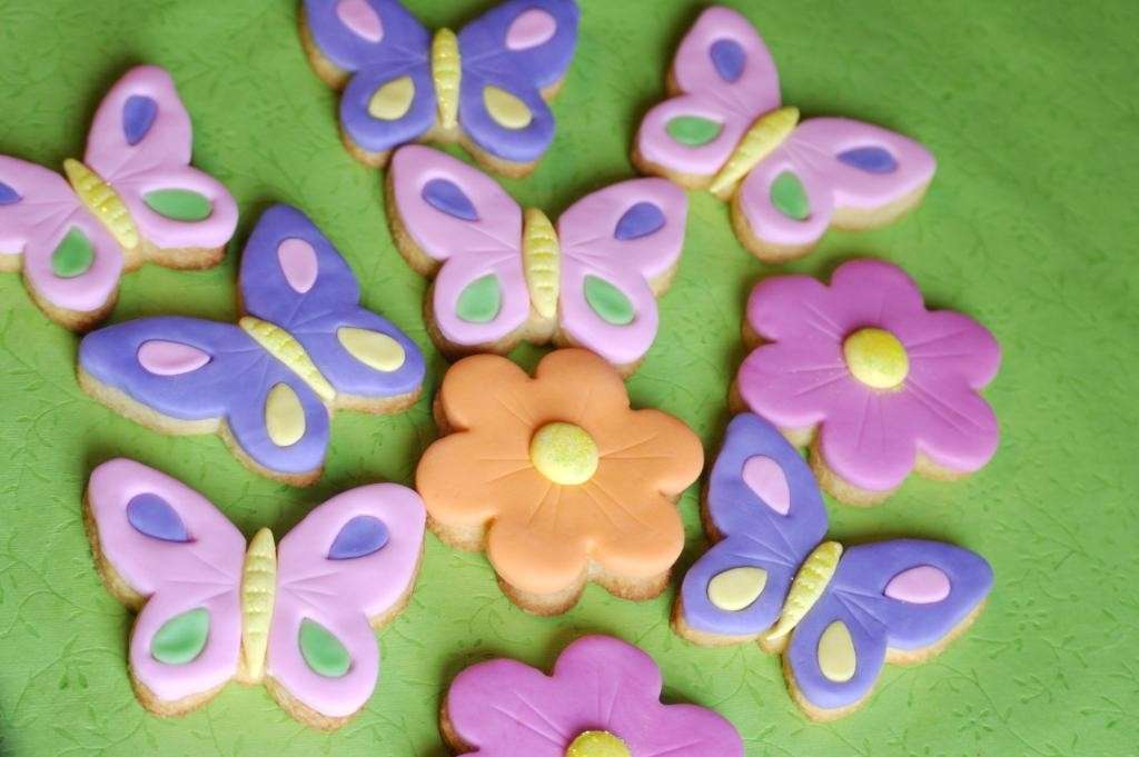 Biscotti colorati per Pasqua