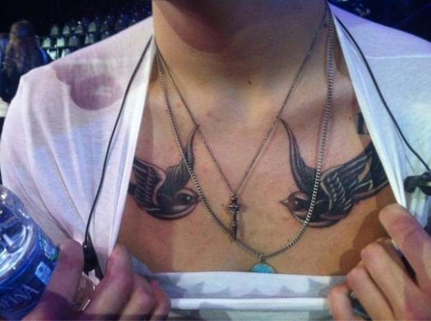 Harry Styles, rondini tattoo