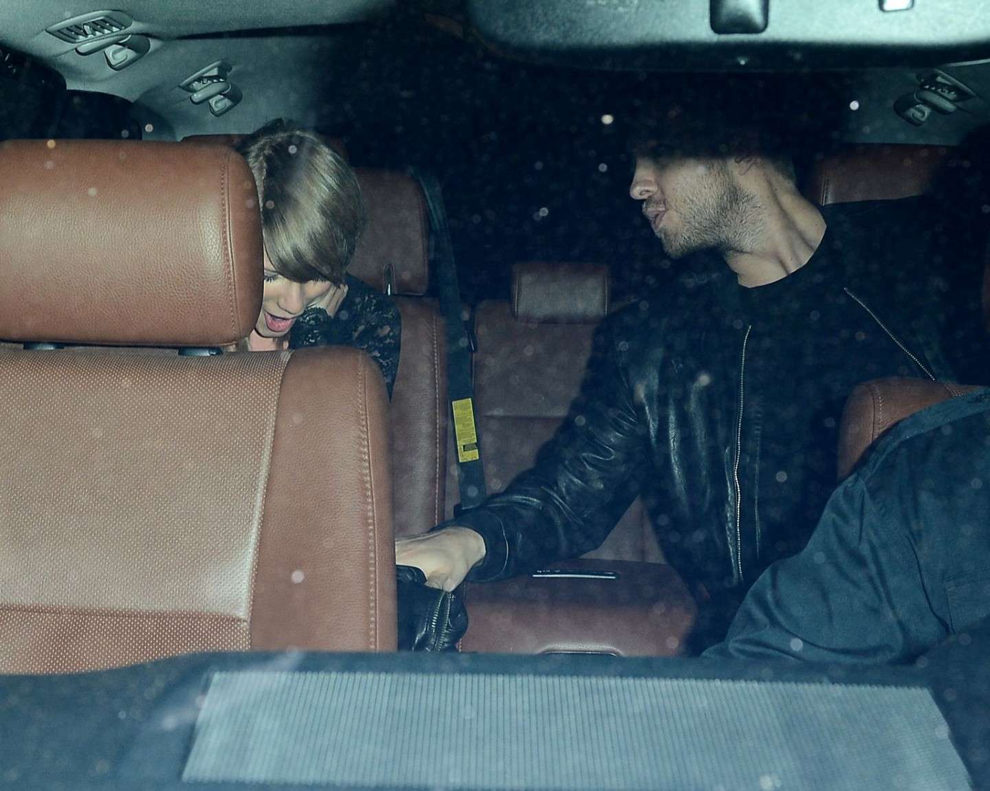 Taylor Swift e Calvin Harris in macchina