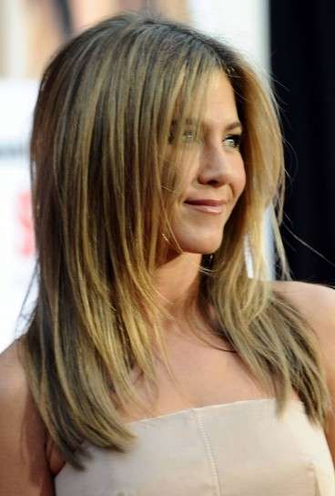 Taglio capelli scalati, Jennifer Aniston 