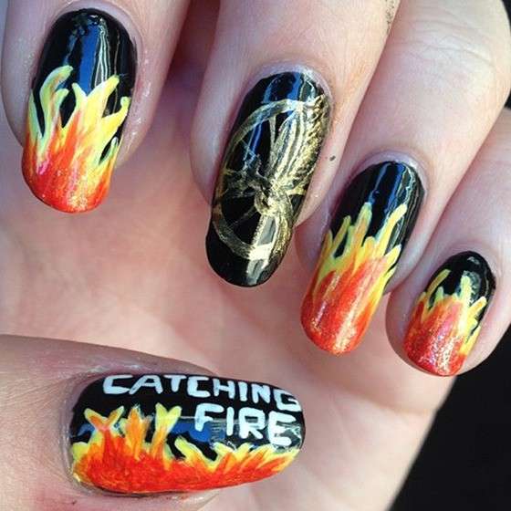 Nail art di Hunger Games