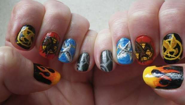 La nail art ispirata ad Hunger Games