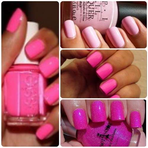 Idee per una nail art rosa