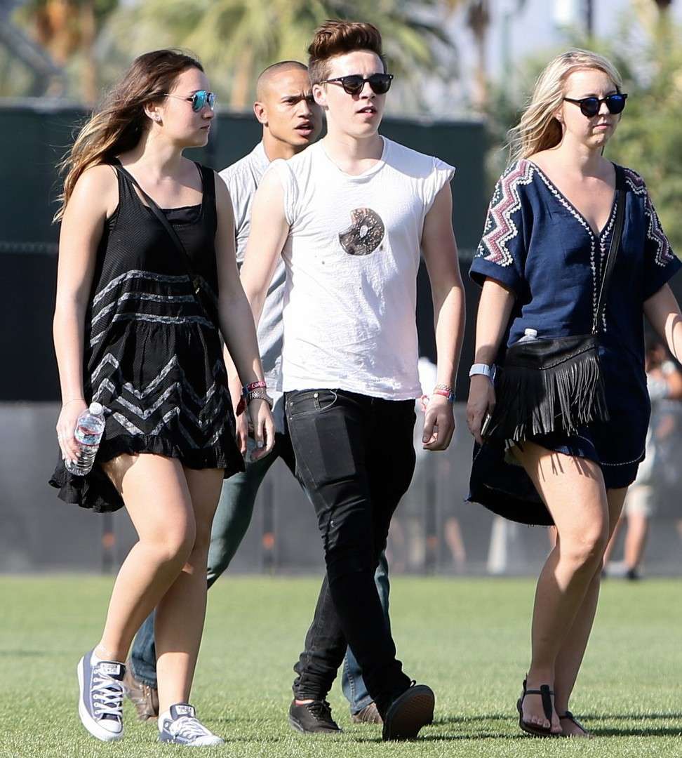 Coachella 2015 - Brooklyn Beckham e le amiche