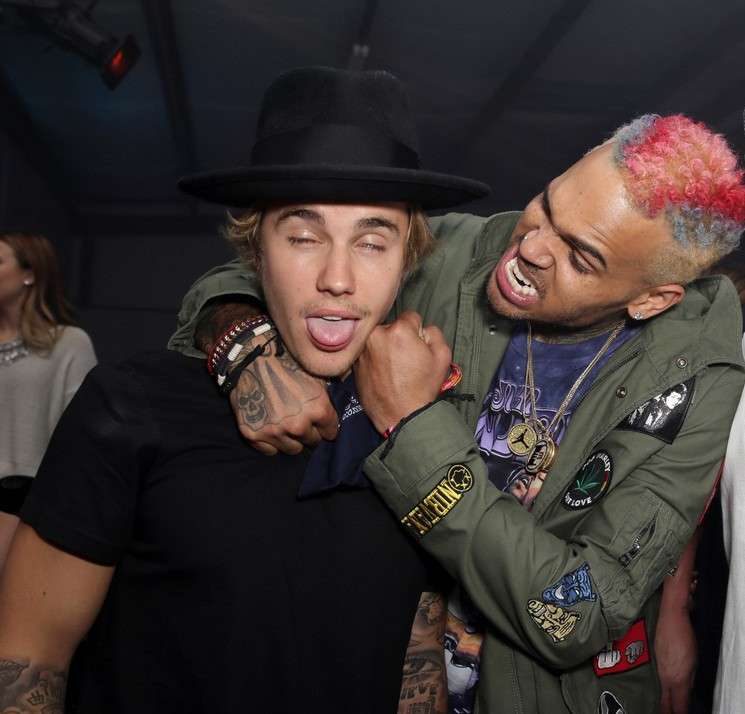 Coachella 2015 - Justin Bieber e Chris Brown