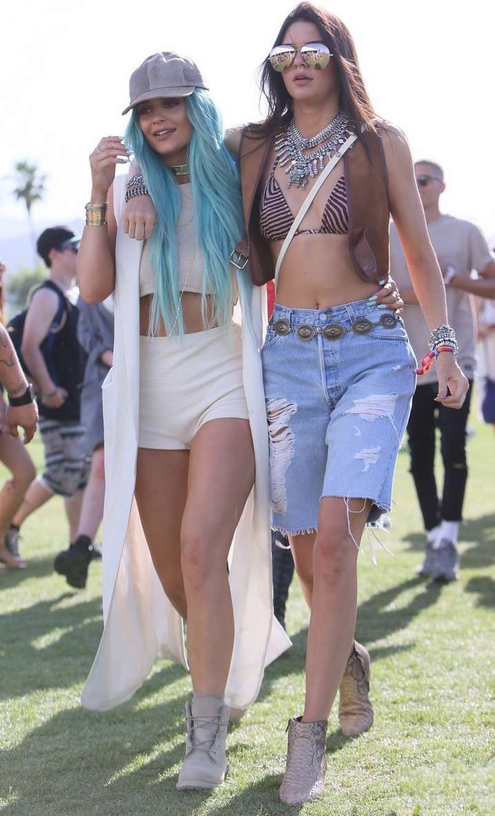 Coachella 2015 - Kylie e Kendall Jenner