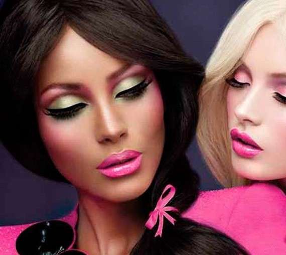 Makeup artist rosa e verde