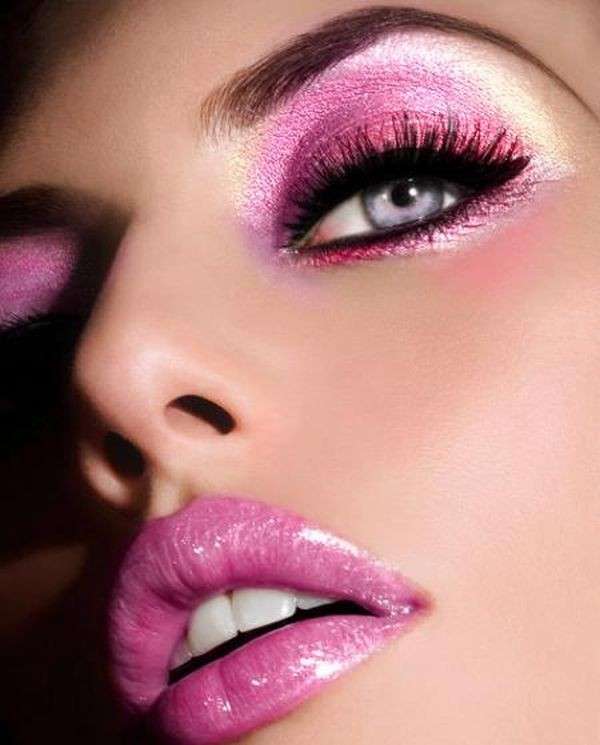 Makeup total rosa