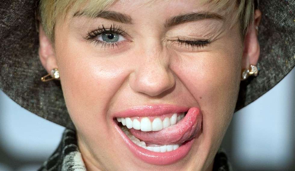 Sorriso di Miley Cyrus