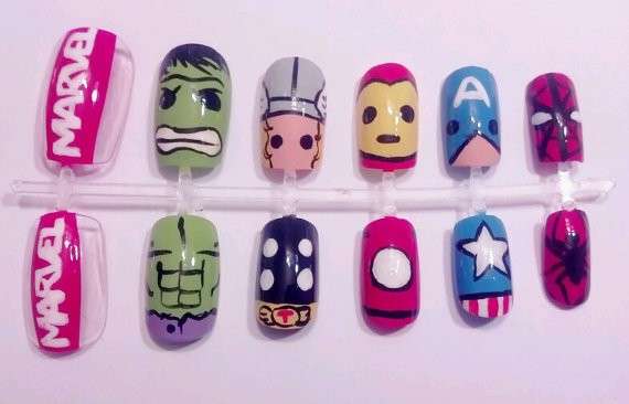 Sticker nail di The Avengers