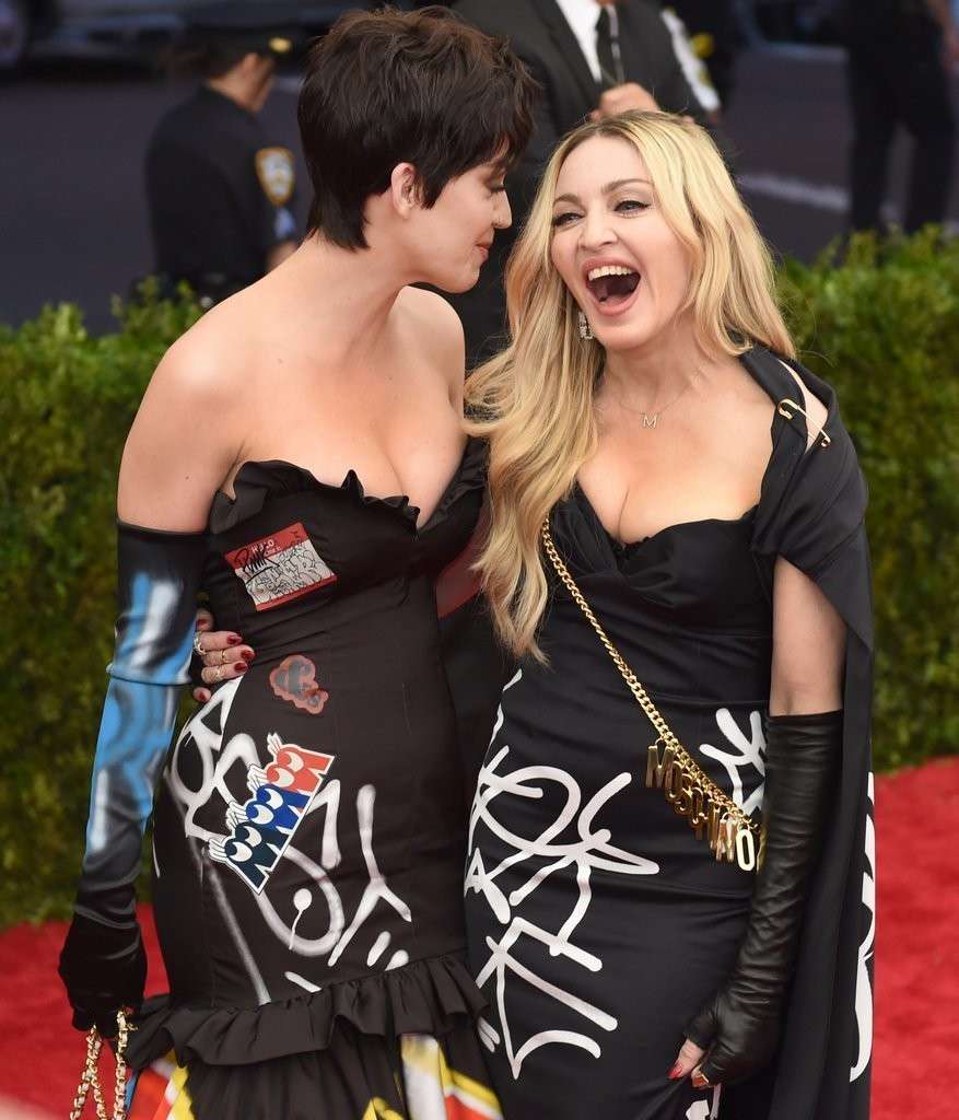Madonna e Katy Perry al Met gala 2015