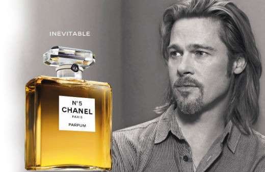 Brad Pitt per il profumo Chanel