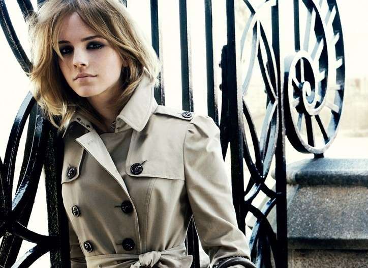 Emma Watson per Burberry
