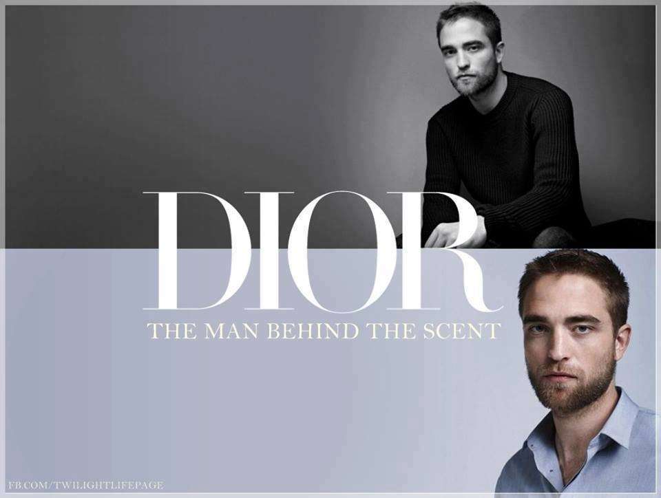 Robert Pattinson per il profumo Dior Homme