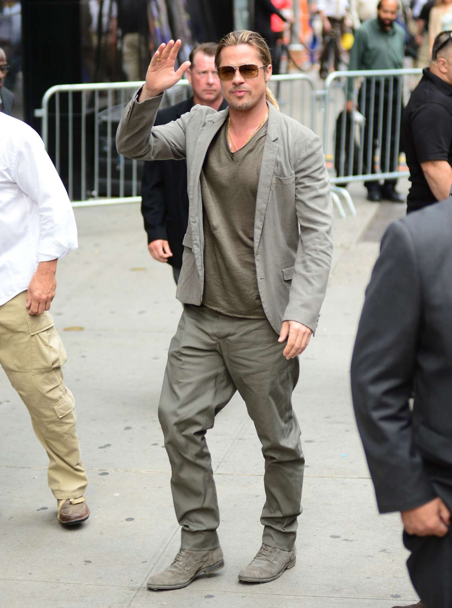 Look casual per Brad Pitt